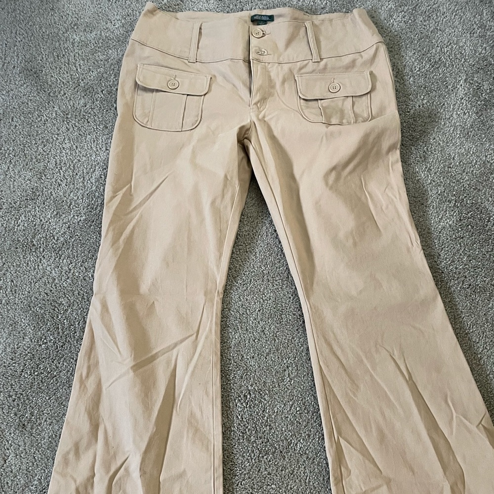 low rise boot cut jeans